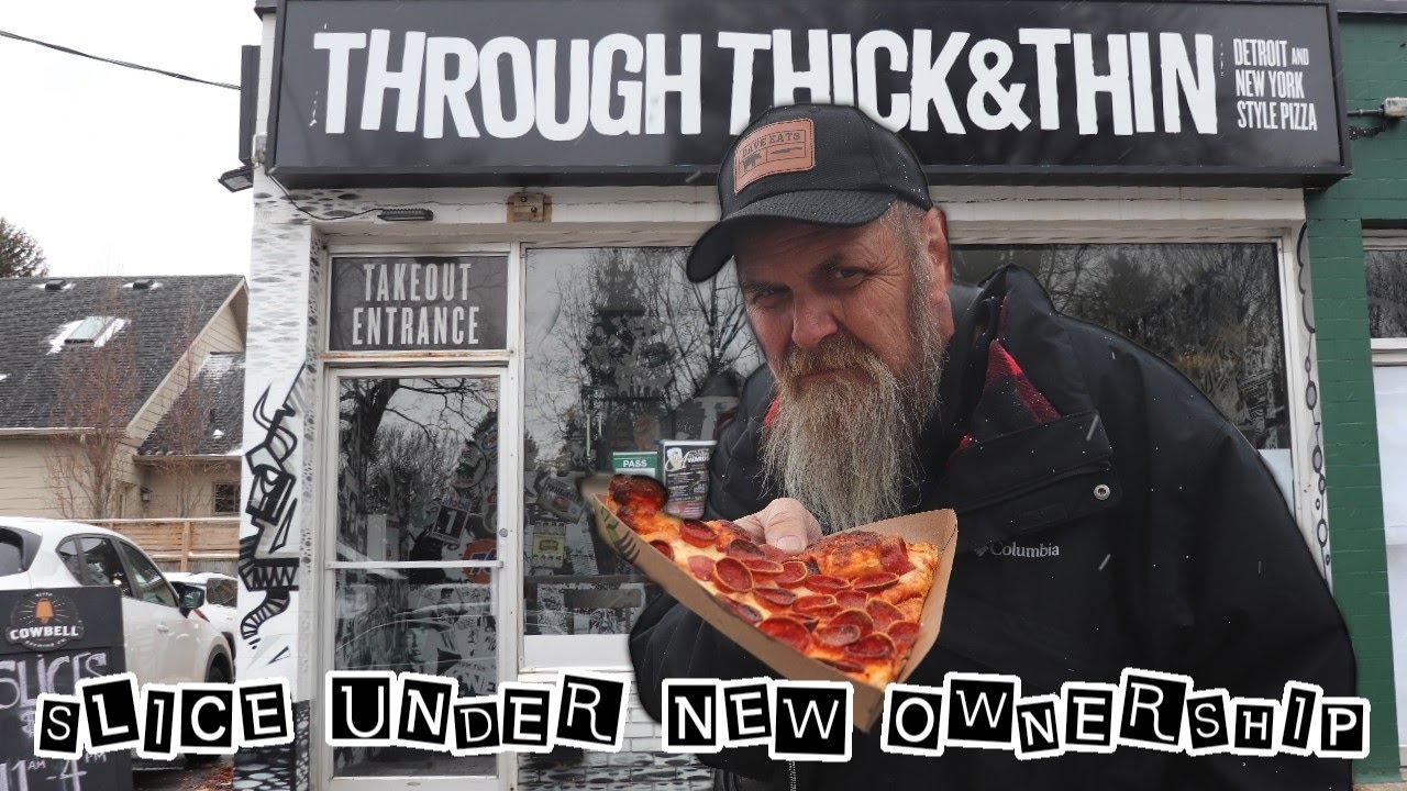 Обзор ресторана Thick & Thin Pizza London Ontario Slice (новый владелец) 