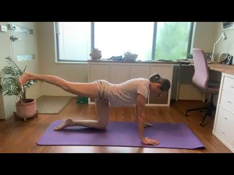 Low lunge to half split