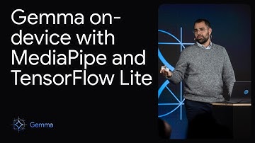 Demo: Gemma on-device with MediaPipe and TensorFlow Lite