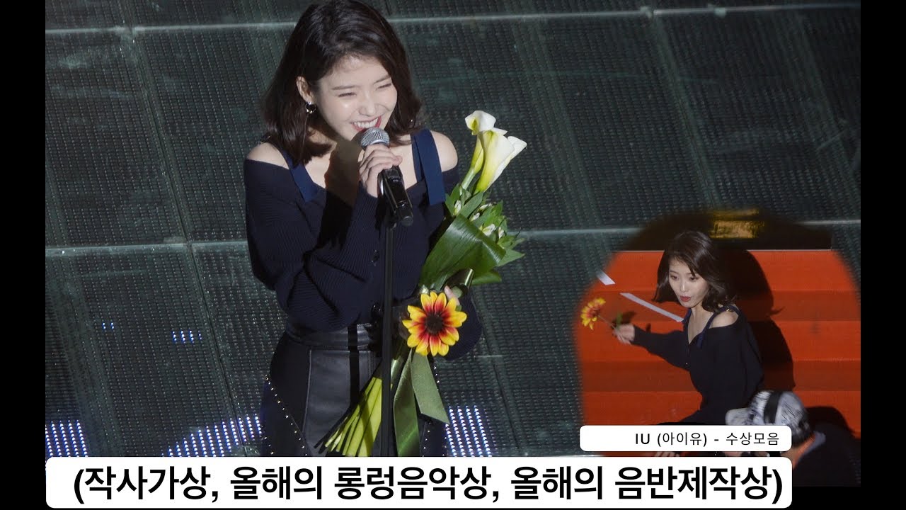 IU (아이유) - 수상모음 (작사가상, 올해의 롱런음악상, 올해의 음반제작상)