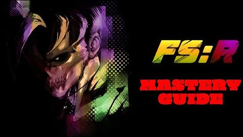 BEST way to master any Form/Skill Final Stand: Remastered