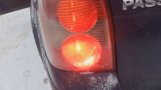 видео: Passat B5.5(variant+trailer) rear fog light  not working(задняя противотуманка подставила) картинка: Passat B5.5(variant+trailer) rear fog light  not working(задняя противотуманка подставила)
