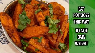 Baked Sweet Potatoes for Weight Loss | Resistant Starch Recipe