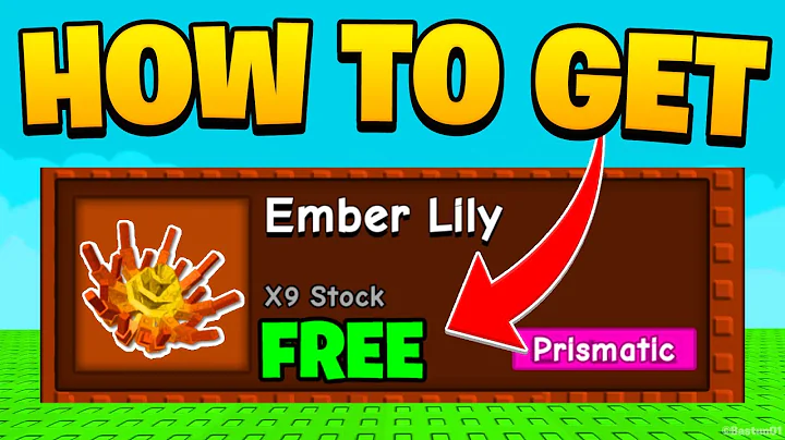 How to Get EMBER LILY SEED in Grow A Garden! (Roblox)