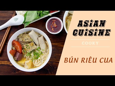 Hướng dẫn Cách nấu riêu cua – Cách nấu Bún riêu cua đồng Việt nam – Cooky TV