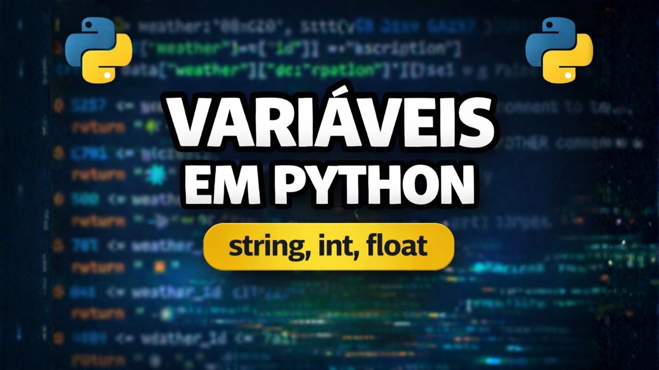 Variáveis no PYTHON: String, Int e Float (5 Min) | 02