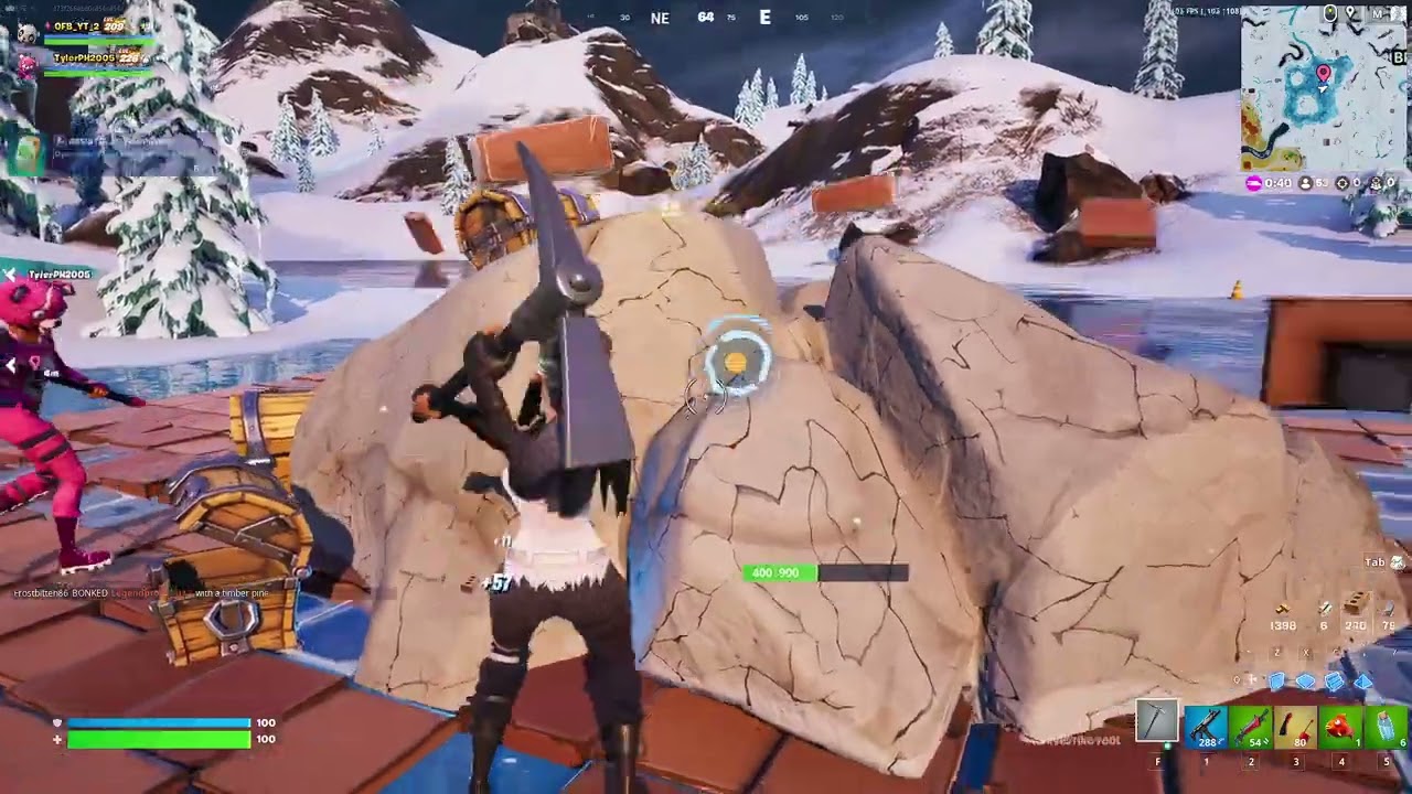 FORTNITE Panda Team Leader & Cuddle Team Leader TEAM UP for gameplay together - PART 1