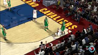 LeBron James Amazing Block To Mo Williams From Cavs