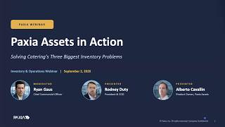 Recorded Webinar: Paxia Assets in Action