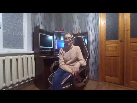 Крісло комп'ютерне Special4You Aries brown, видео 1
