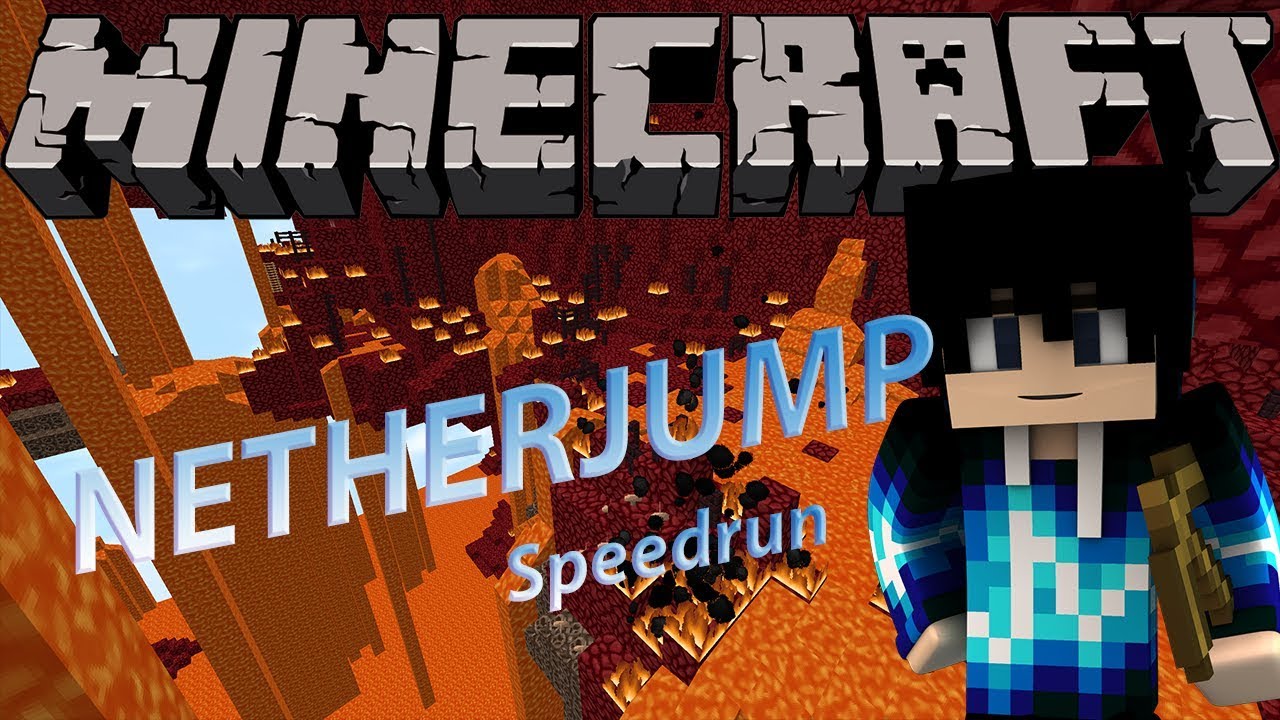 NETHERJUMP SPEEDRUN [WQHD] Gommunity | Robekh