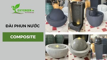 Thác nước Composite kiểu dáng Châu Âu | Đài phun nước Composite sang trọng