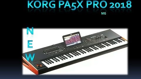 Korg pa7001000 Pa5x lançamento 2017 teclado arranjador Korg Pa7001000