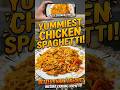 Chicken spaghetti|Easy and unique recipe #trendingshorts #explore #cooking #food #viral #foryou