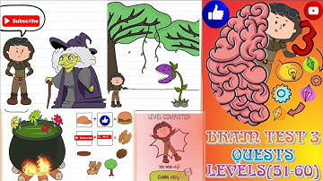 Brain Test 3 Quests Level 51-60 Complete