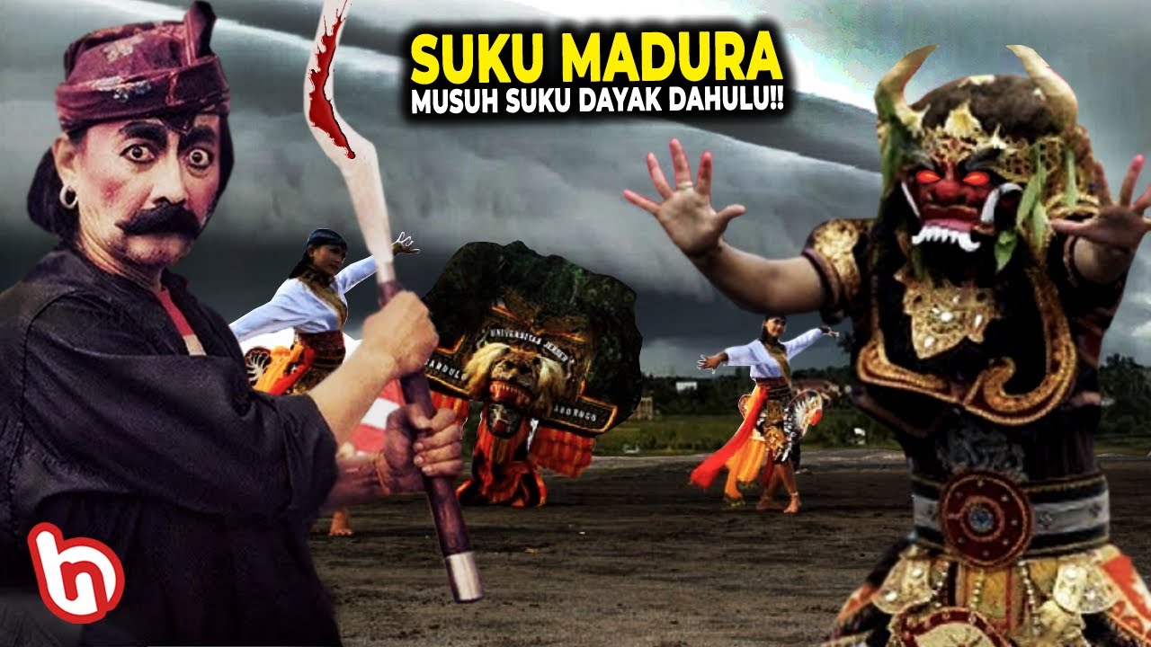 Musuh Bebuyutan Suku Dayak Dahulu! Beginilah Fakta Mengerikannya Orang-orang Suku Madura