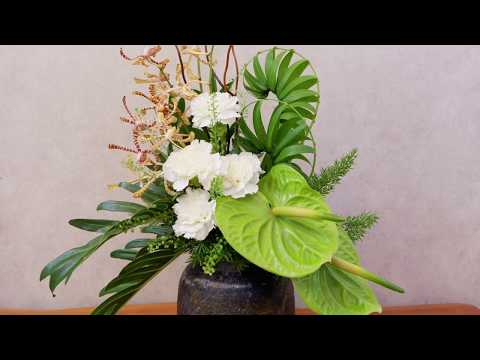Video Cắm bình hoa trang trí trong nhà. - youtube