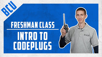 Episode 7: Intro to Codeplugs | BCU Freshman Class