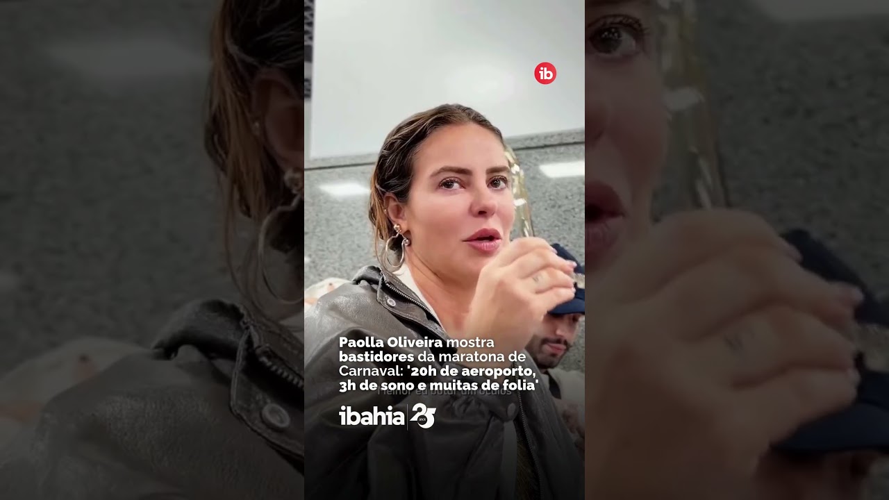 Paolla Oliveira mostra bastidores da maratona de Carnaval: '3h de sono e muitas de folia' 