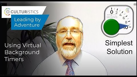 How to Create Virtual Background Timers