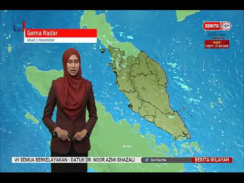1 Nov 2020 Berita Wilayah Langsung Dari Met Malaysia Laporan Cuaca Youtube