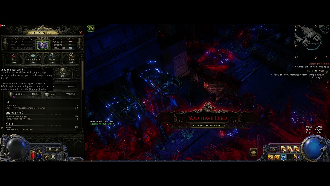 Path of Exile 2, Temple league, Xipocado - Royal Architect