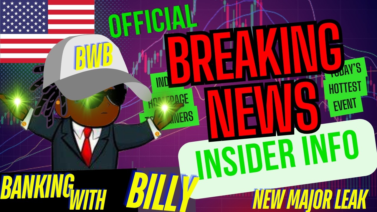 **Banking With Billy** is going to be live soon!
https://www.youtube.com/watch?v=LMZ2og8Ysrw