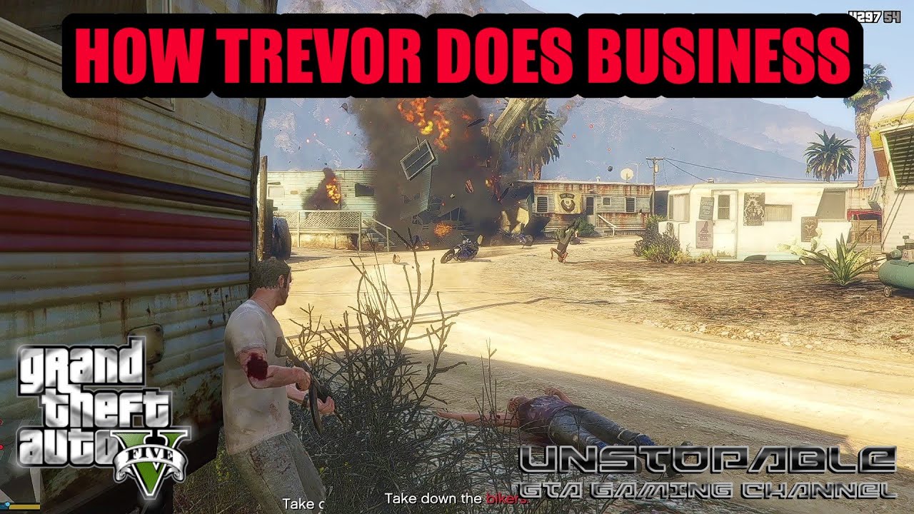 GTA 5 Mr Philips Walkthrough Mission for Trevor - YouTube