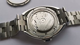 Cartier Mechanical Watch Cal.1847 Self-Winding Movement Multi-Fault Repair Oil Wash Maintenance