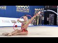 Uliana Yanus Hoop AA Strongest Cup Moscow 1st Stage 2023