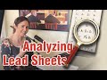 Analyzing Lead Sheets