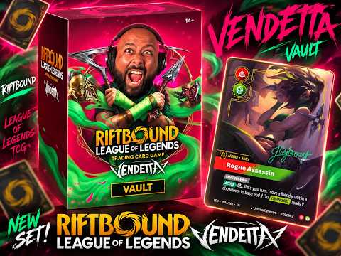 Riftbound Vendetta Has Arrived! FIRST Vault Opening