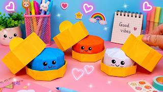 Cómo hacer un dumpling antiestrés de papel | Adorable dumpling antiestrés de origami