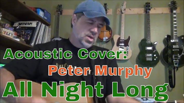 All Night Long Acoustic version - Acoustic performance video thumbnail