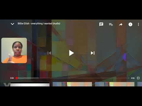 MY REACTION TO BILLIE EILISH "EVERYTHING I WANTED"