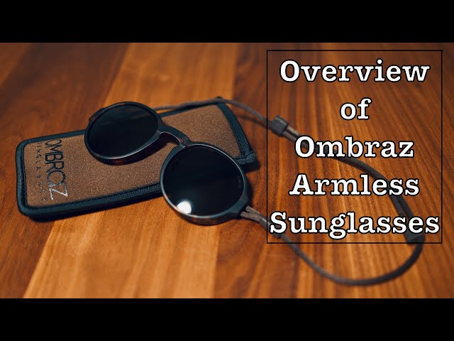 English Overview on Ombraz Armless Sunglasses. アメリカで注目