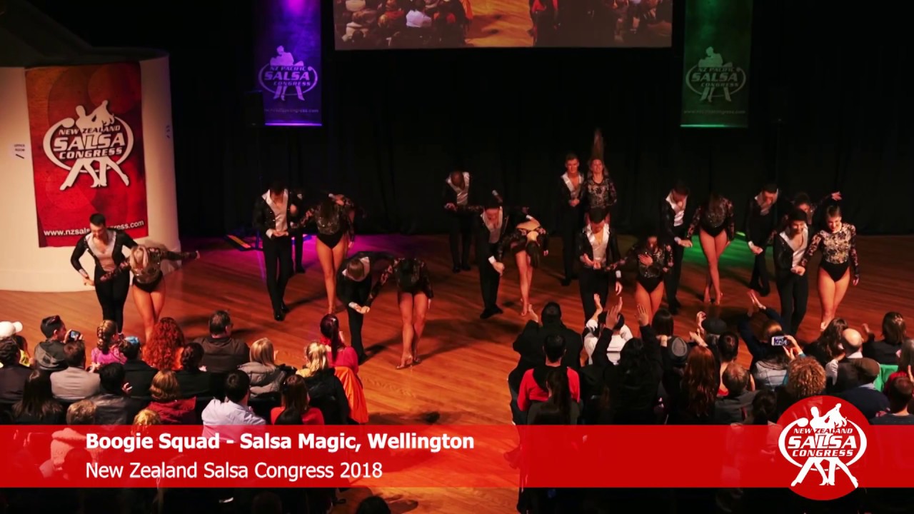 Boogie Squad - Salsa Magic, Wellington - YouTube