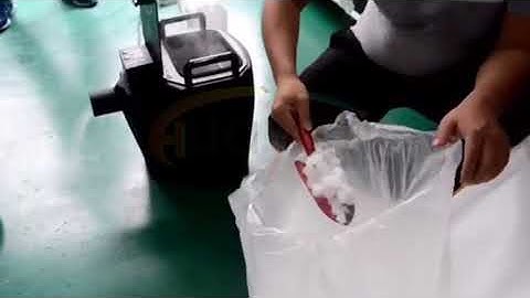 How to using the dry ice machine
