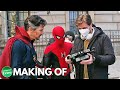 Spiderman no way home 2021  behind the scenes  bloopers of tom holland marvel movie