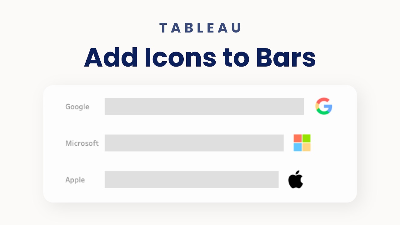 Bar Chart with Icons in Tableau (Make Categories Instantly Recognizable ...