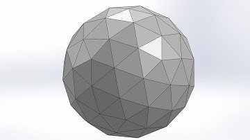 How to make Pentakis Snub Dodecahedron by SolidWorks / 3D CAD