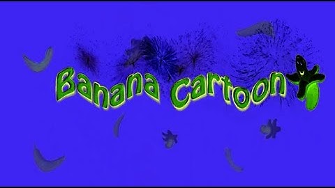 Banana Cartoon Intro New Effects sponsored by Preview 2 Frank V2