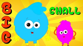 Opposite Song, Cartoon Video And Fun Learning Video For Kids