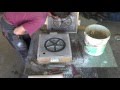 Metal Casting an aluminum wheel