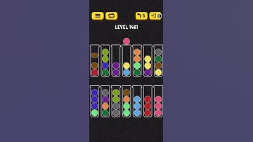 Ball Sort Puzzle - Level 1461