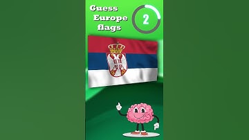 Serbia flag. 3D flag. Europa flags.