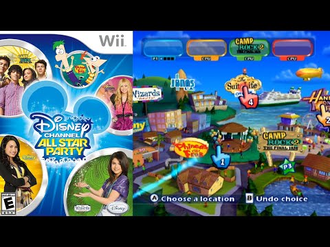 Disney Channel All Star Party [44] Wii Longplay