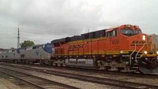 sw chief led by bnsf 7459 at topeka ks 0808091225