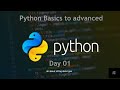 Python Basic to Advance Day1 String