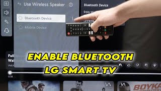 LG Smart TV: How to Enable Bluetooth